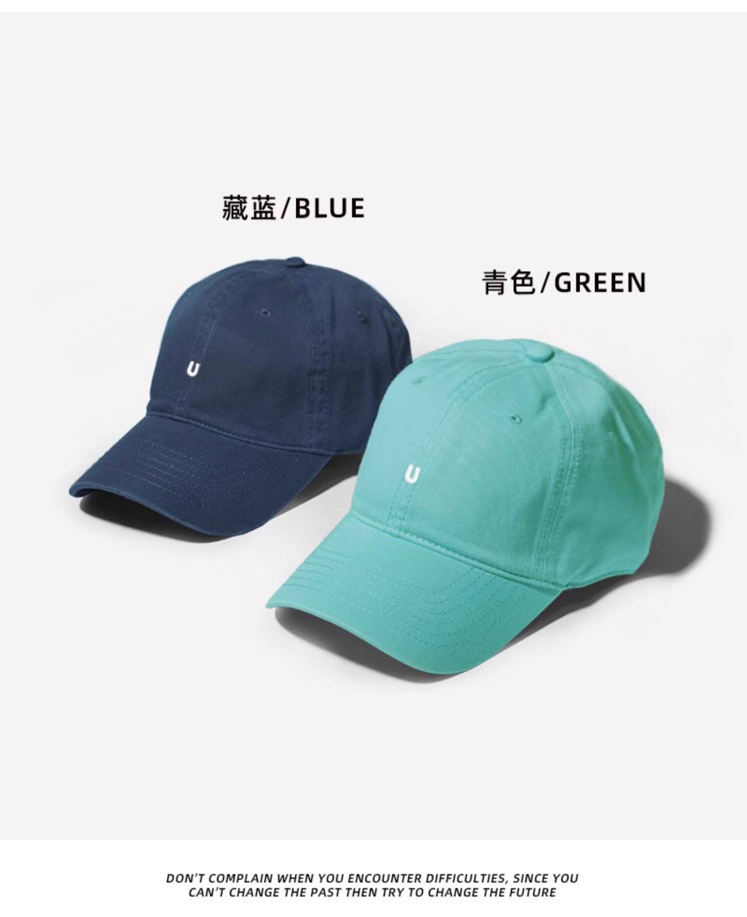 Water-washed Vintage Soft-top Baseball Cap Custom Logo Embroidery Duck Bill Hat Unisex Casual Sun Visor Cap Factory Direct Sales