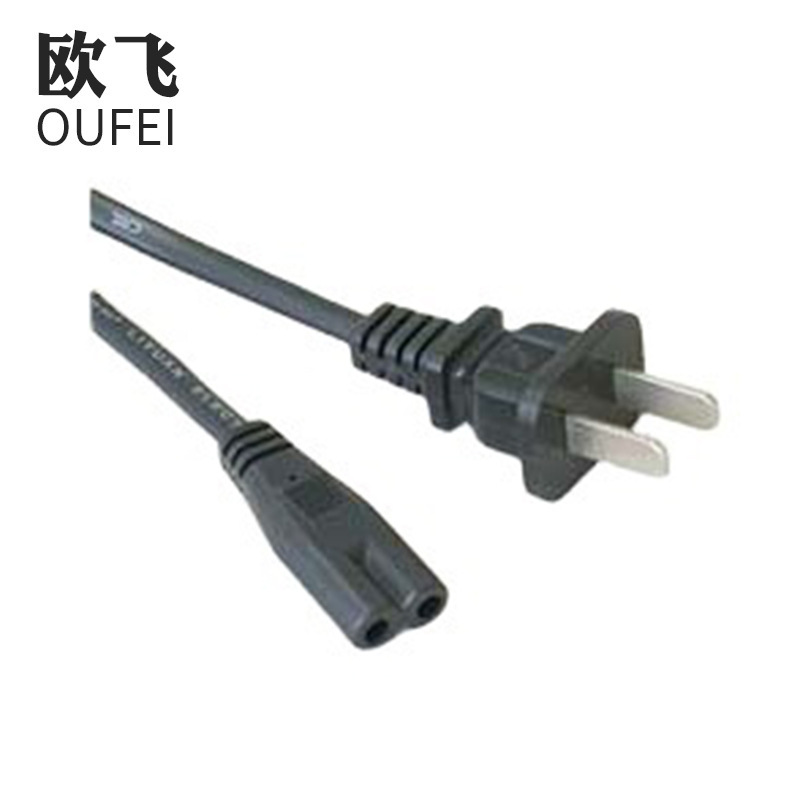 低价供应各种国家规格电源线插头,国标电源线二芯插头带各IEC