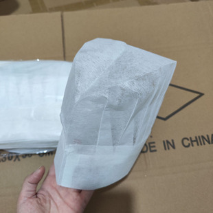 Wholesale disposable non-woven chef hat paper hat high HAT medium hat low hat hotel restaurant kitchen work hat