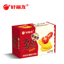 薯愿薯片31.9g好丽友牛排番茄味零食膨化喜铺批发无糖款无糖零食