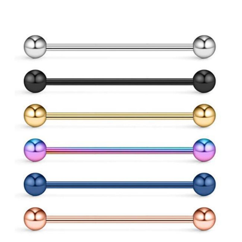 6 color ear studs