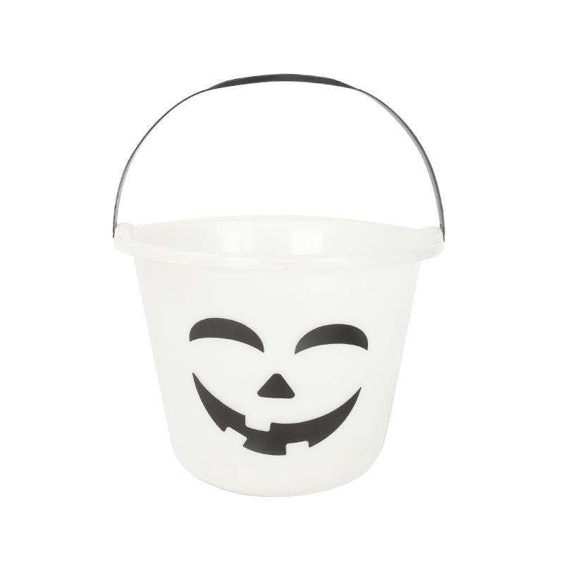 Halloween Pascua calabaza barril dulces calabaza latas decoración de la noche tamaño con barril de mano