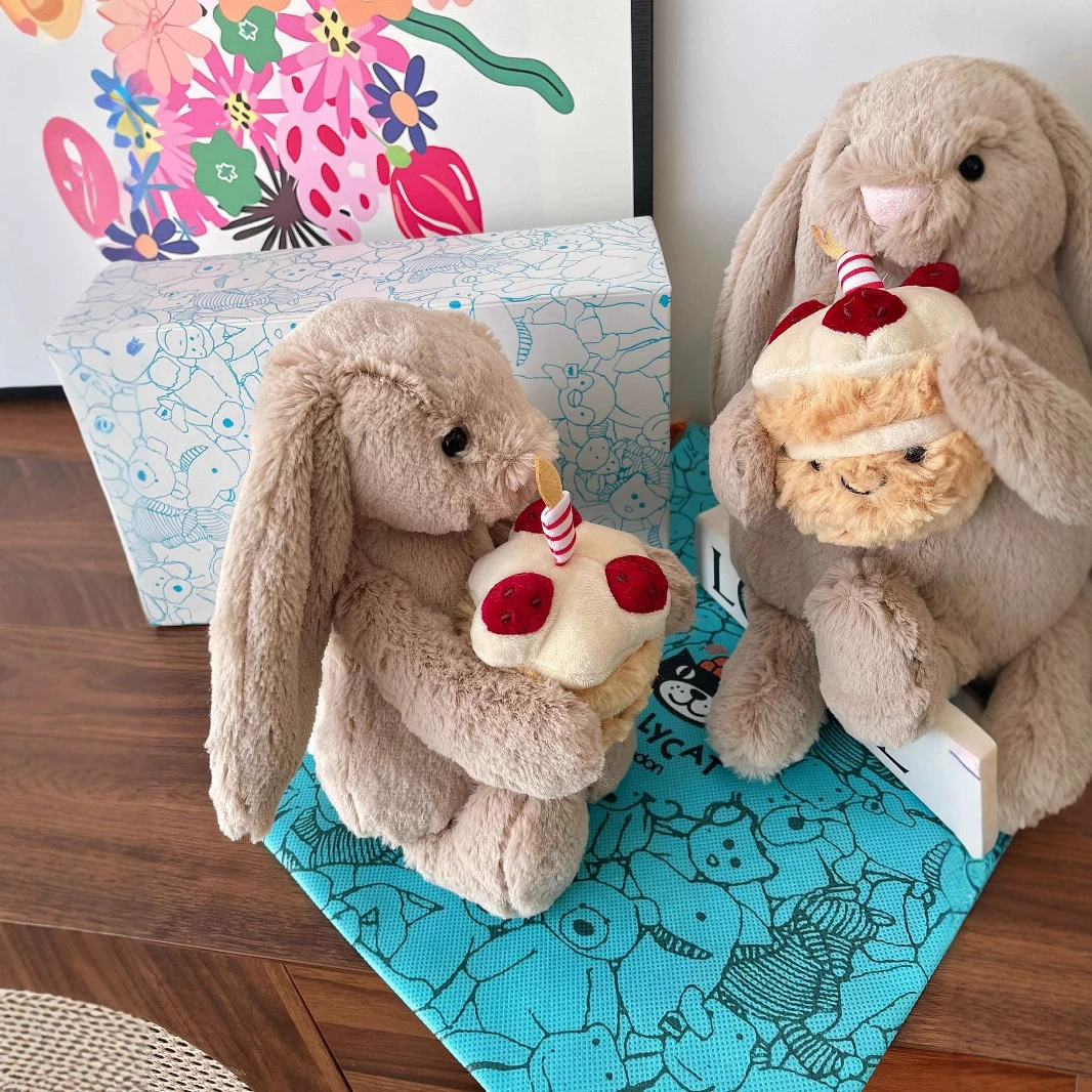 Jellycat, кролик, успокаивающая кукла, мягкая игрушка, Великобритания, Подарок на день рождения