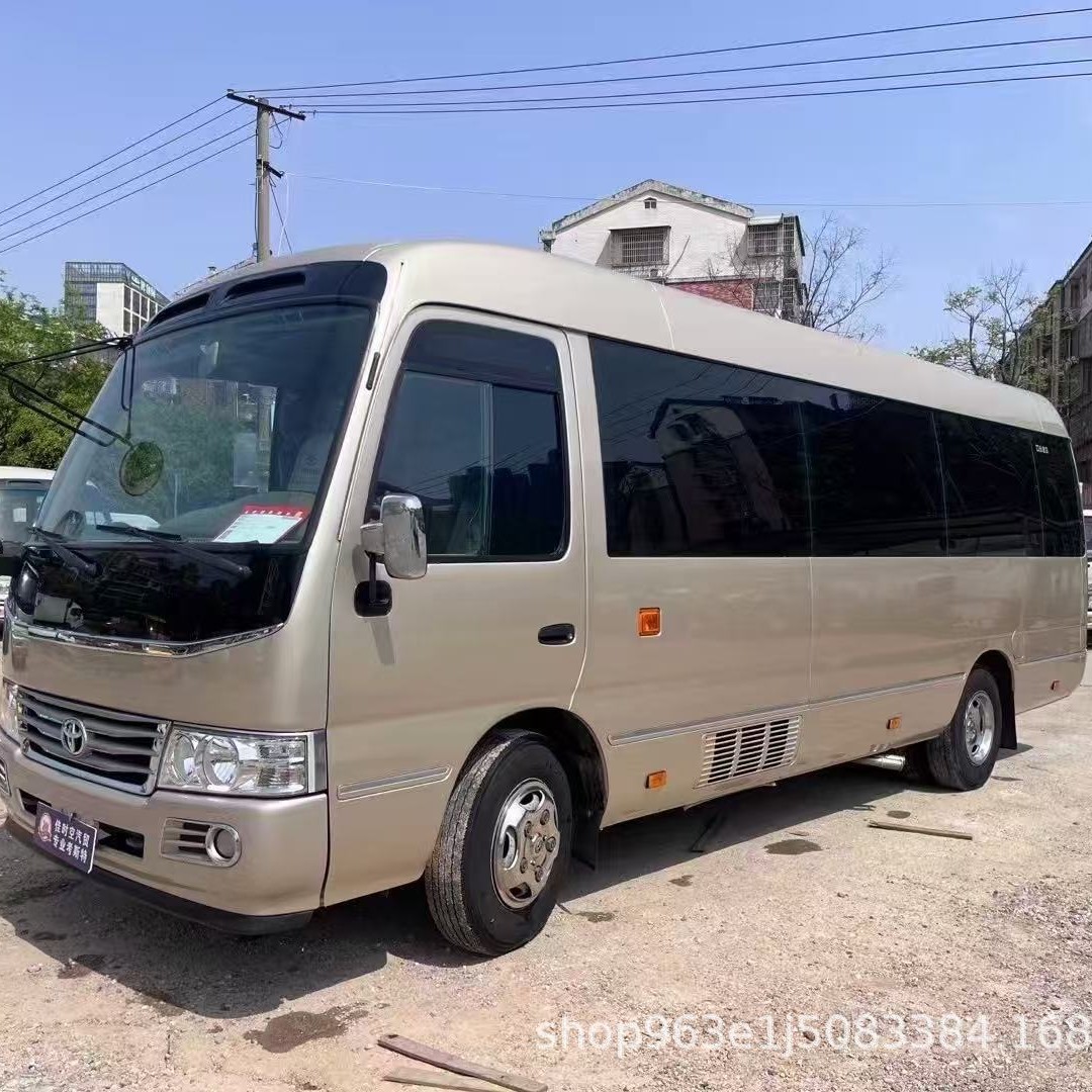 跨境出口丰田Toyota Coaster19-23座 可加座椅考斯特商务车中巴车