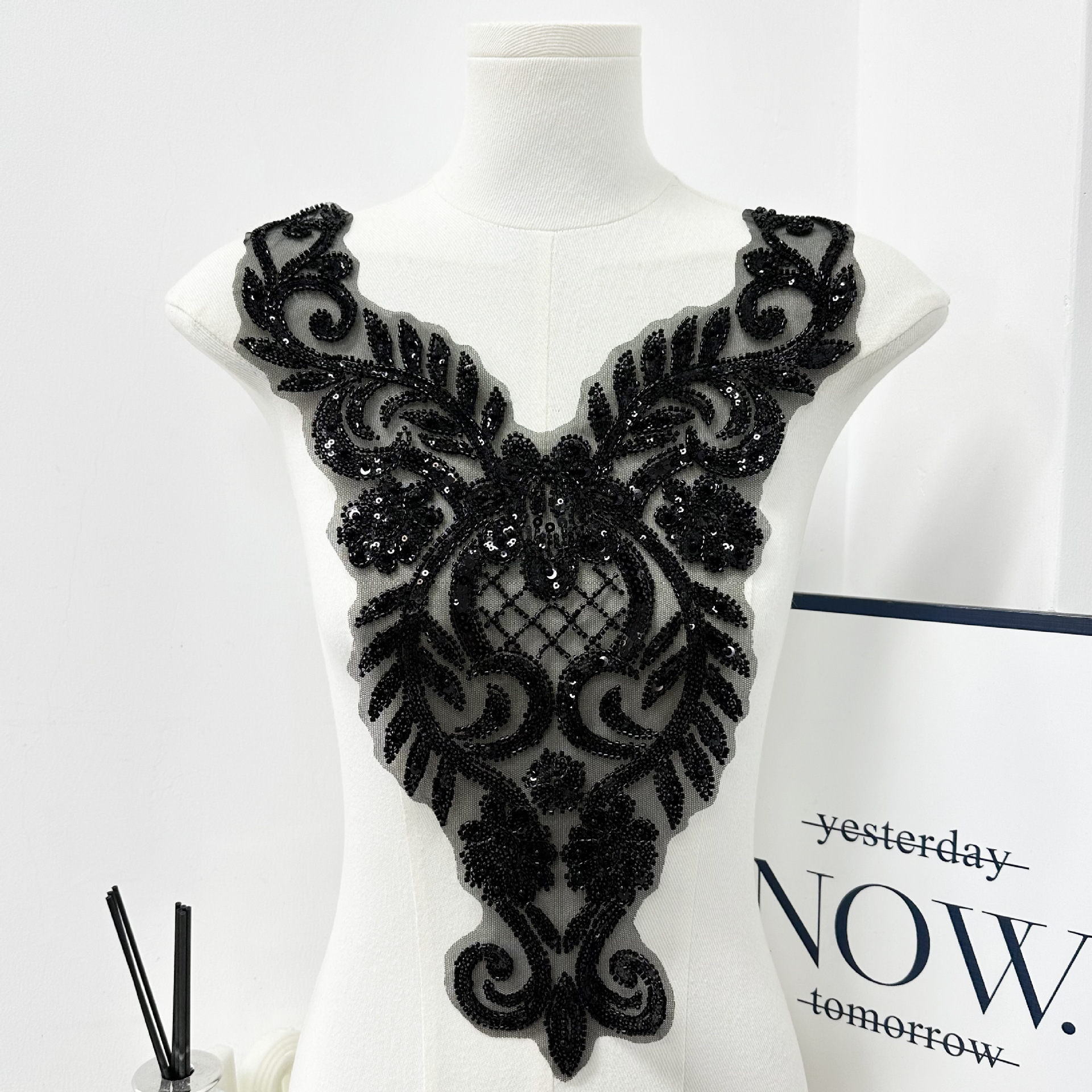 Cuello de cuentas, vestido de boda, vestido de moda, vestido de baile, decoración, decoración, collar falso, al por mayor transfronterizo