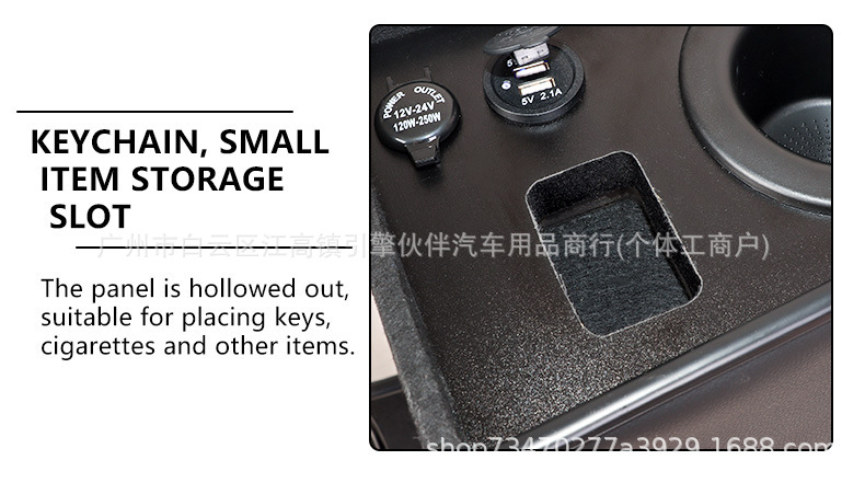 Suitable for Vinfast VF3 armrest box center console, VF5 modified car accessories, VF6 overseas version storage box