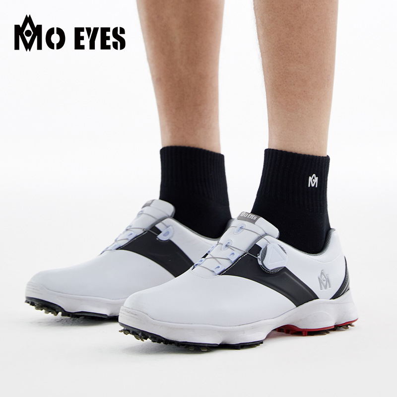 Vớ golf nam Moeyes Magic Eye màu tương phản, chống vón, vừa chân — Một size