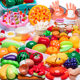 Children's Play Toy Kitchen Cut Fruit suit Vegetables Baby Can Cut Boys' and Girls' Cake Cut