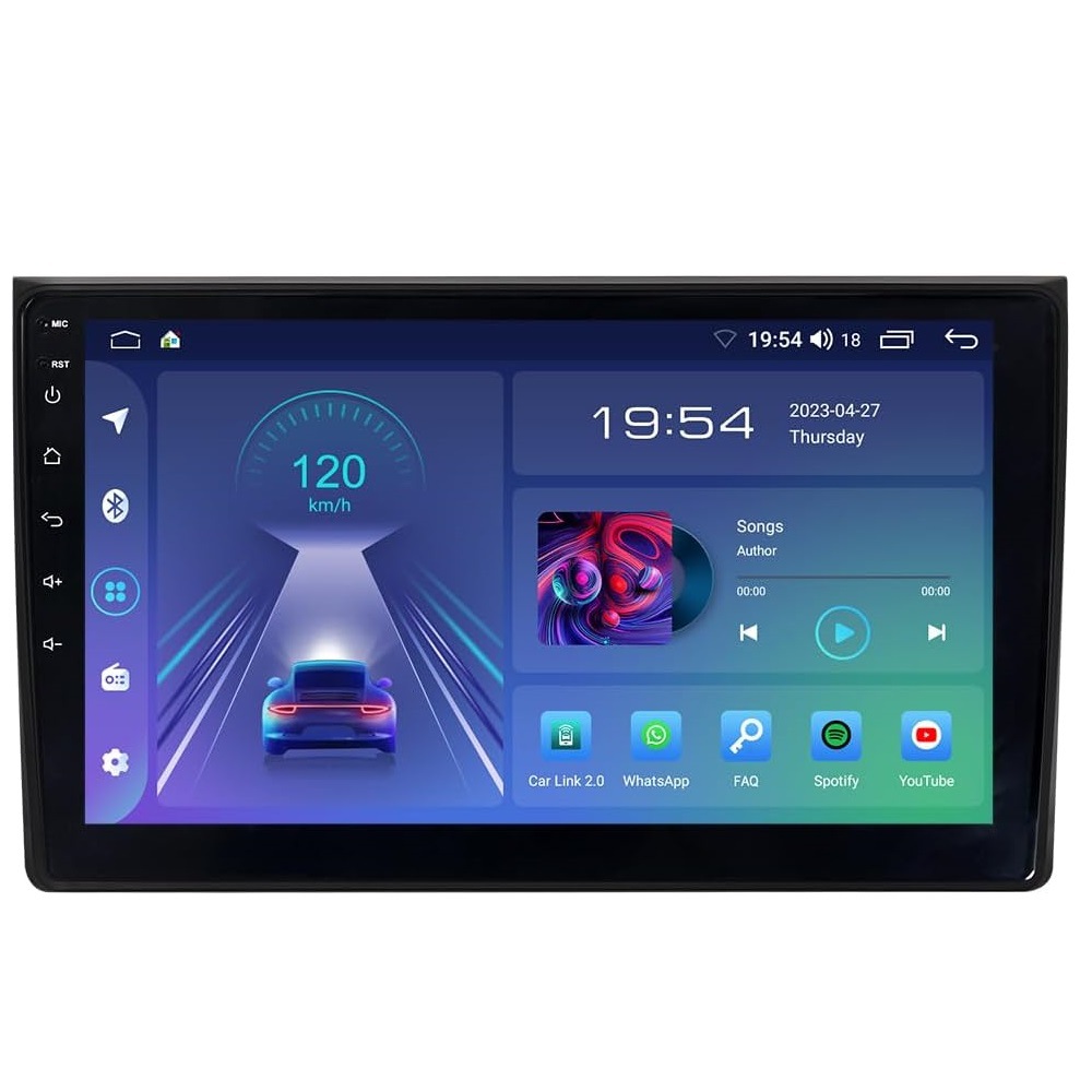 7 inch 9 inch is suitable for Audi A4 car Android central control large screen GPS navigator reversing image all-in-one machine