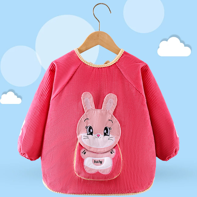 입체 토끼 로즈 레드