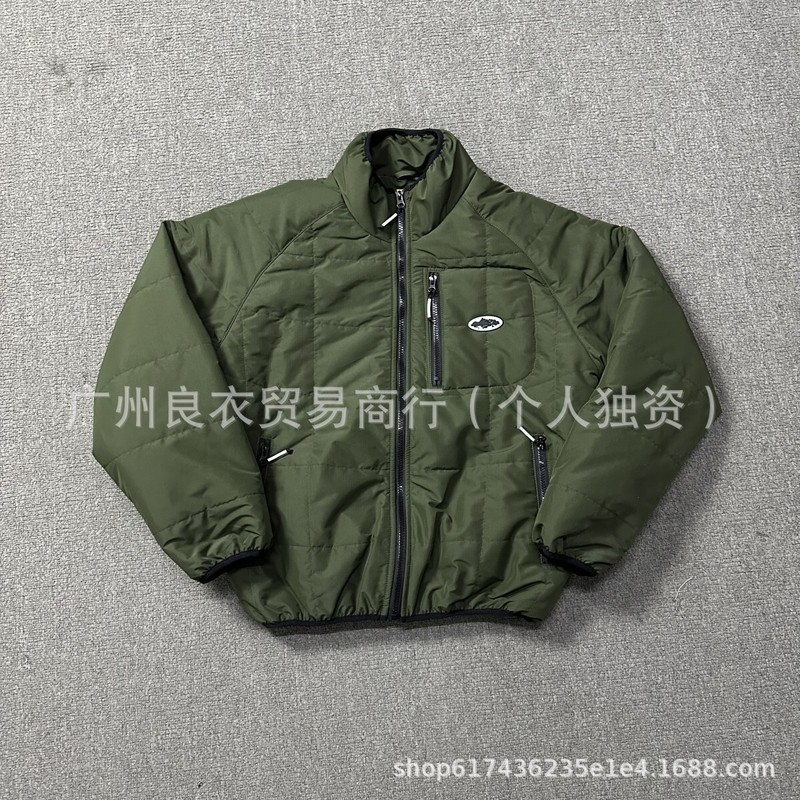 批发CORT美式潮牌刺绣恶魔岛连帽棉服男女ins秋冬季棉衣外套潮ins|undefined