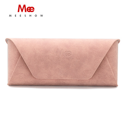 眼镜盒ins复古便携防压太阳镜盒眼睛盒墨镜盒女简约防压收纳包|ru