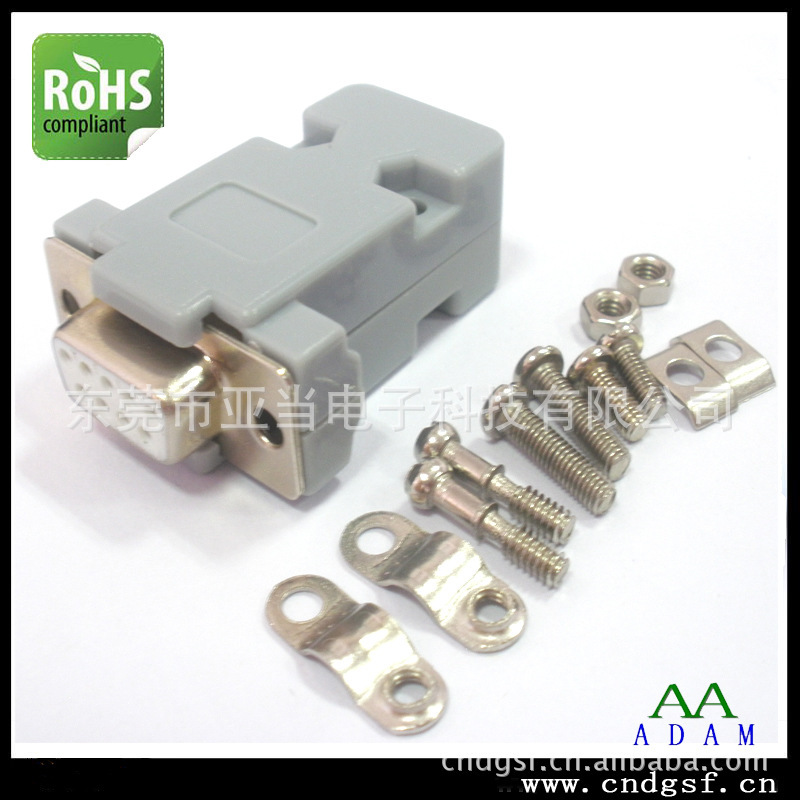 ��ݸ�����ǵ�����D-SUB�ܽ����DB9Pĸͷ����ʽ����ɫ���