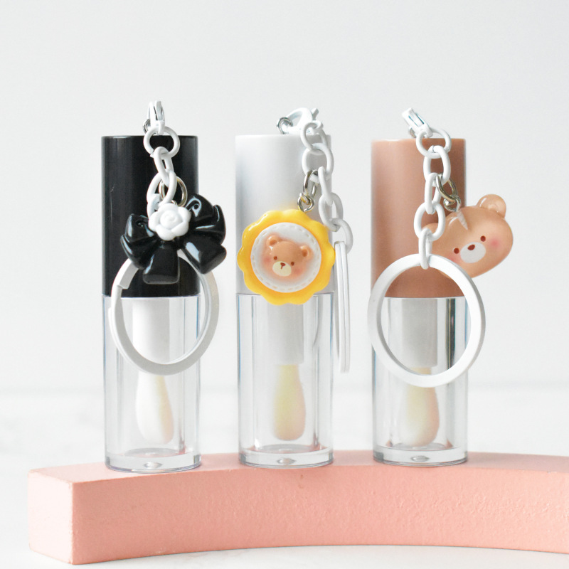 4ml白色唇彩管唇釉管包材现货唇油唇部精华容器Lip gloss tube|undefined