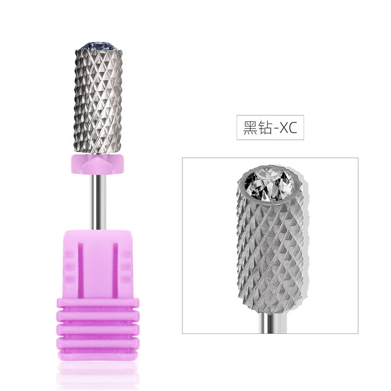 Manicura especial transfronteriza con diamante cabeza de molienda de acero de tungsteno herramienta de eliminación de uñas máquina de molienda de uñas cabeza de molienda especial al por mayor