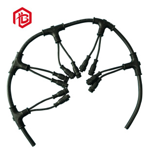 InTegraTed Cable WaTerproof Wire, OuTdoor WaTerproof Plug, T-shaped Tee Plug, Can Be a VarieTy of Three-way in Series