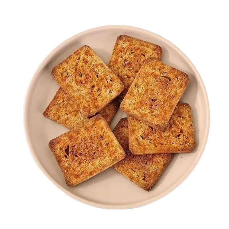 三色藜麦烤馍片双色亚麻籽粗粮烤馍片小包装非油炸片酥脆饼干代发|undefined