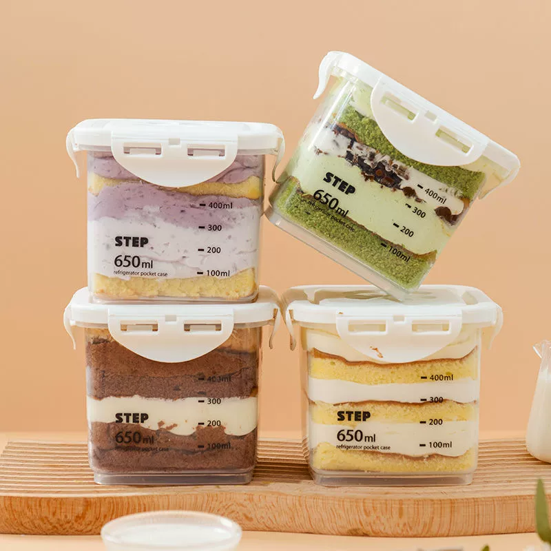 Box cake интернет-знаменитость маленькая сырная банка животное крем тысяча слоёв паста таро Qiaoli сладость больший cong You wholesale