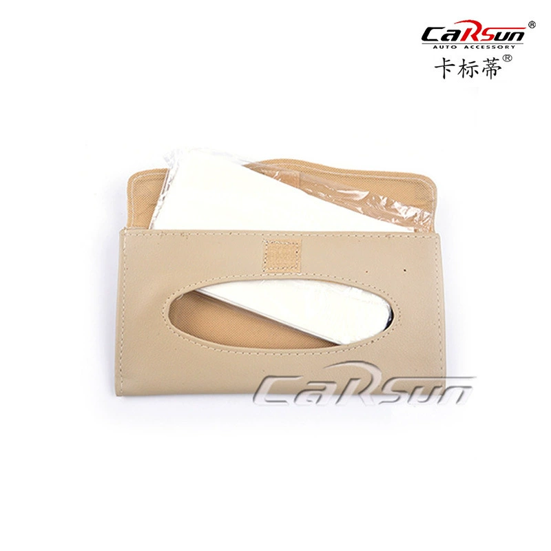 Автомобильный солнцезащитный козырек тканевая сумка Автомобильная подвесная бумажная коробка из искусственной кожи тканевый чехол для салона автомобиля