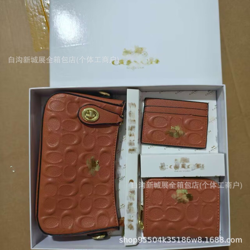 C家长款钱包2025新款韩版拉链手拿包欧美多卡位大容量印花钱夹bag|undefined