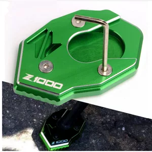 Kawasaki Z1000 2010-2020 üçün dəyişdirilmiş dayaq uzantısı və yan dayaq yastığı aksesuarları