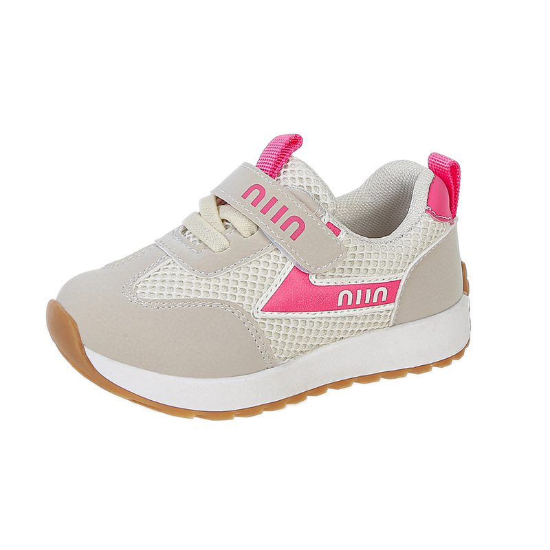 Boys' Breathable Mesh Sneakers Infant Toddler Walking Shoes Spring Summer Style Mesh Baby Footwear For Ages 0-5_voghion.com