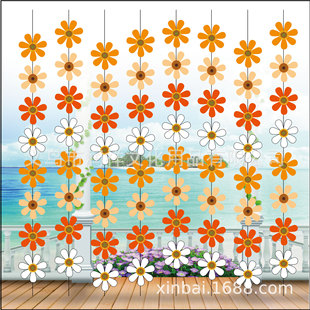 2024 New Spring and Summer Fresh Daisy String Party Spiral Decoration Summer Birthday Hawaiian Hanging Pendant