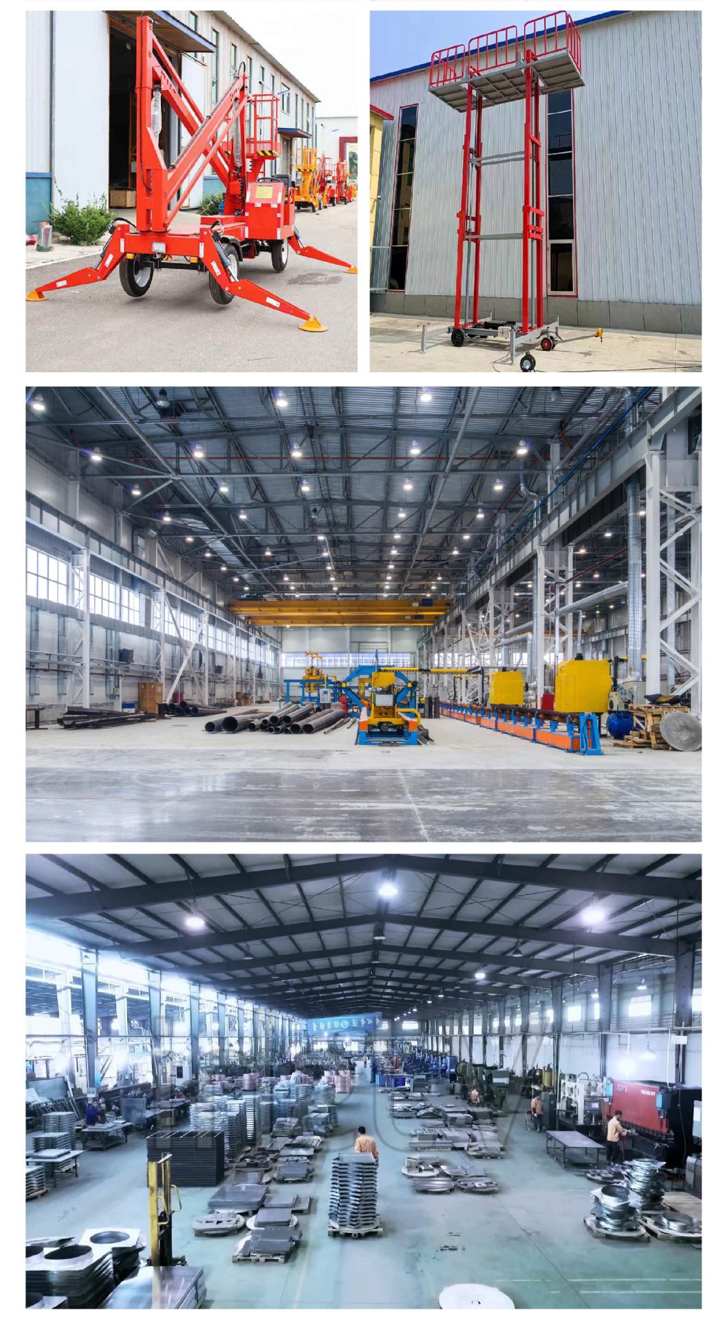 All-self-propelled elevator manufacturers indoor and outdoor aerial work maintenance vehicle self-propelled electric hydraulic lifting platform