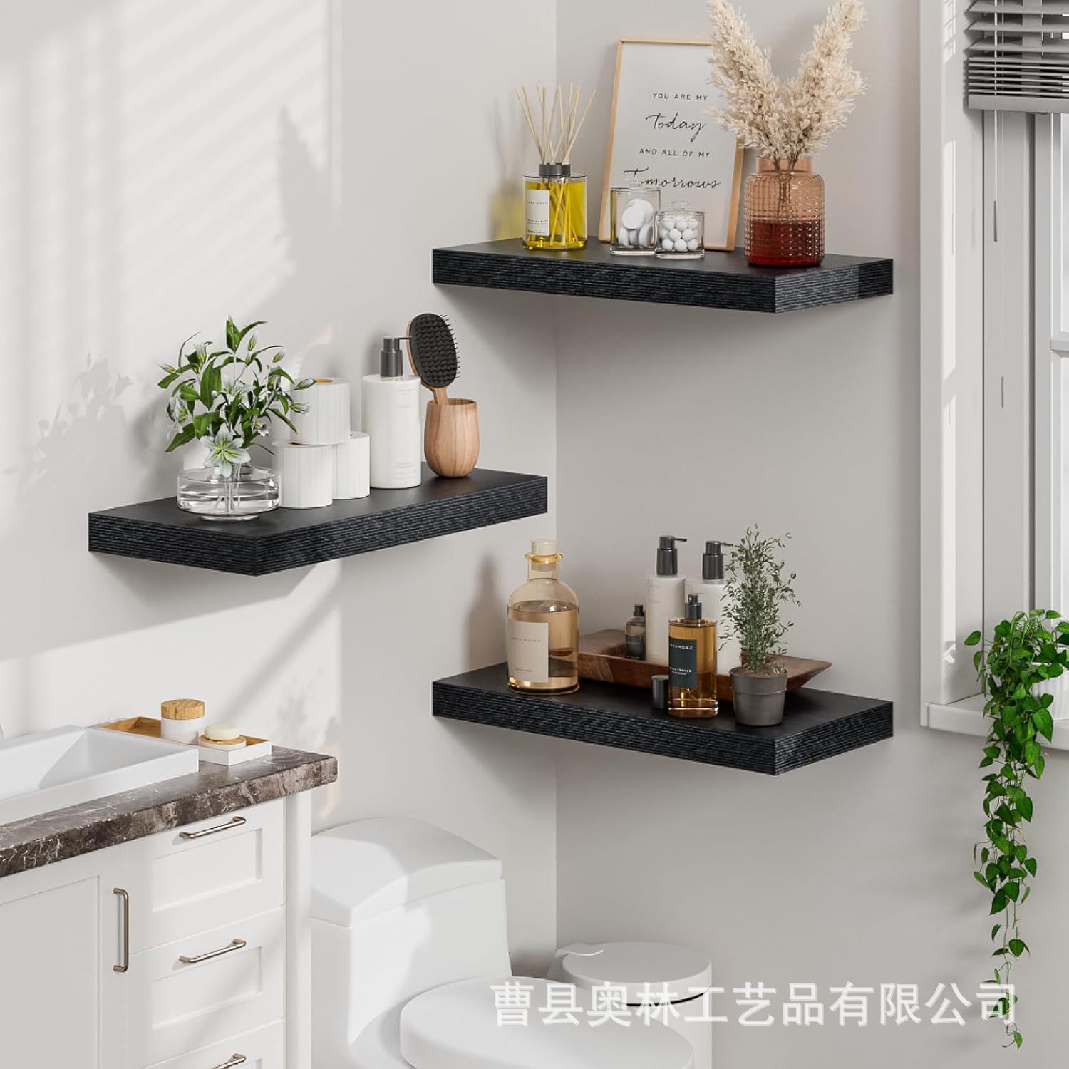 Transfronterizos multicapa pared estante espeso alto soporte de carga almacenamiento toallas de baño toallas de papel colgando pared marco de acabado