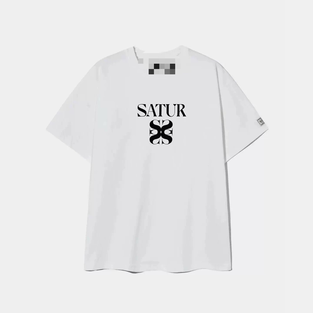 現物朴瑛同項韓国小衆潮牌logoプリント丸首ゆるい半袖tシャツ男女同項