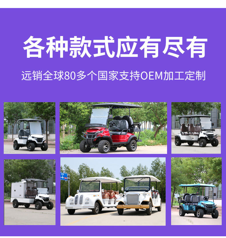 Golf Carts, Tourist Park Sightseeing Vehicles, Hotel Electric Golf Carts