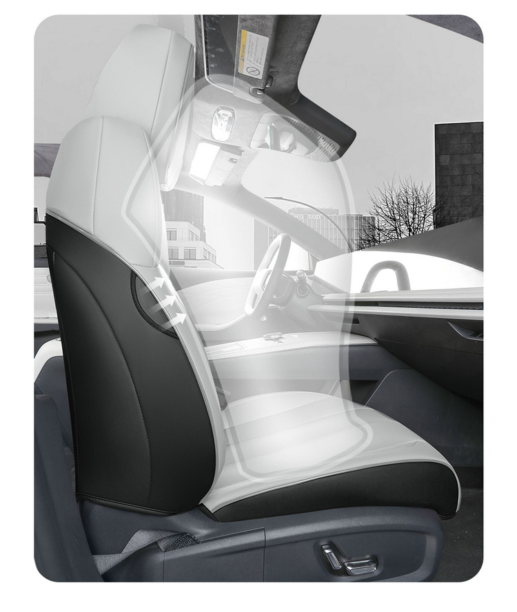 Suitable for Geely Galaxy Xingyao 8Em Seat Cushion, Universal Seat Cover for All Seasons, Xingyao 8Em Perforated Breathable Special Seat Cover