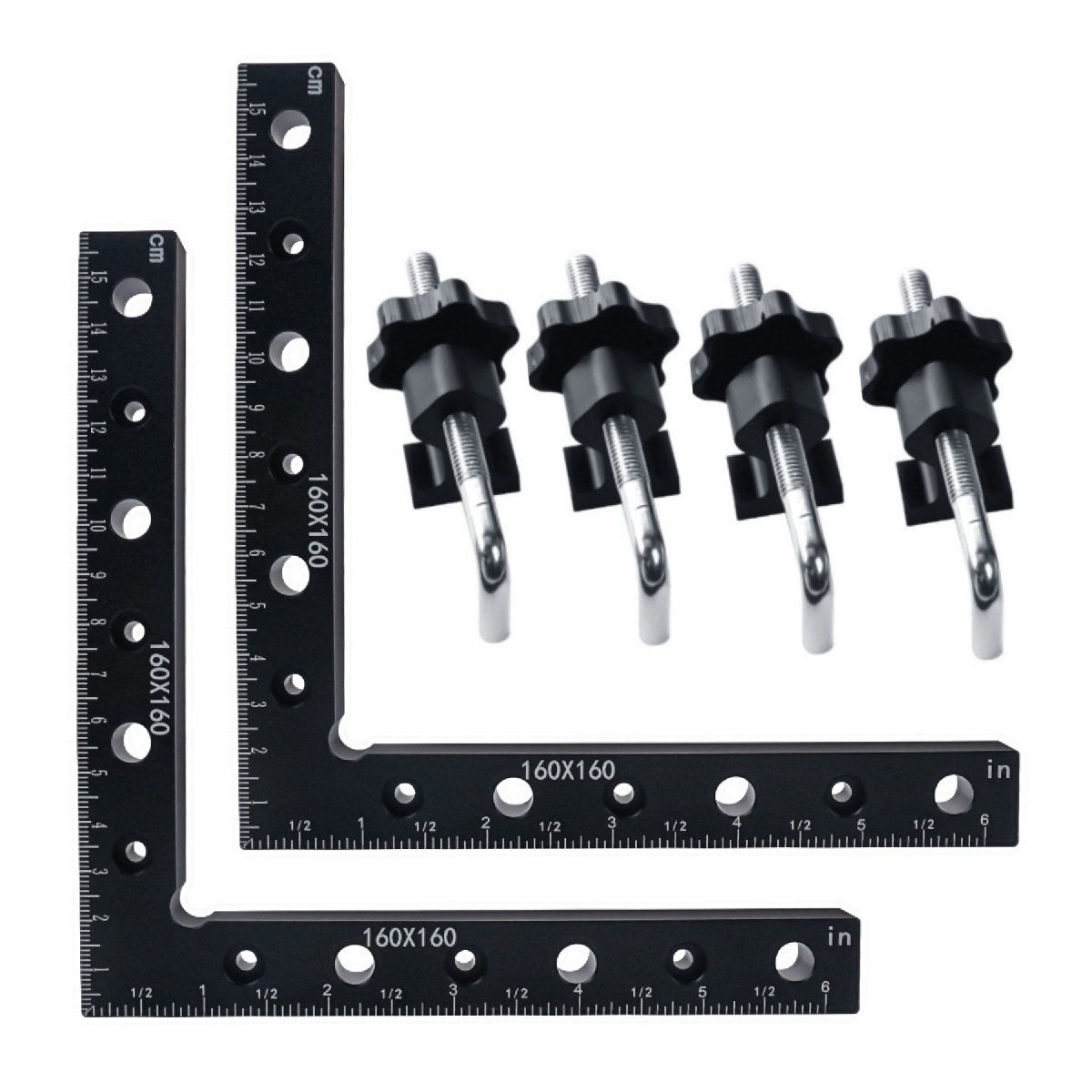 木工直角夹 铝合金直角尺 90度定位块 90度木工直角固定夹