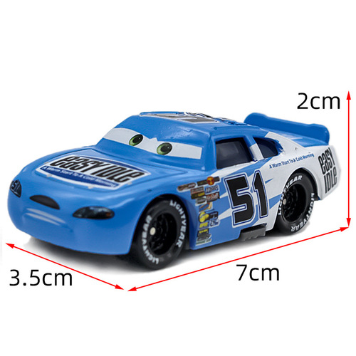 Racing Cars Children's Toy Car Alloy Car Uncle McQueen Car King Road Fighter Sheriff Banya