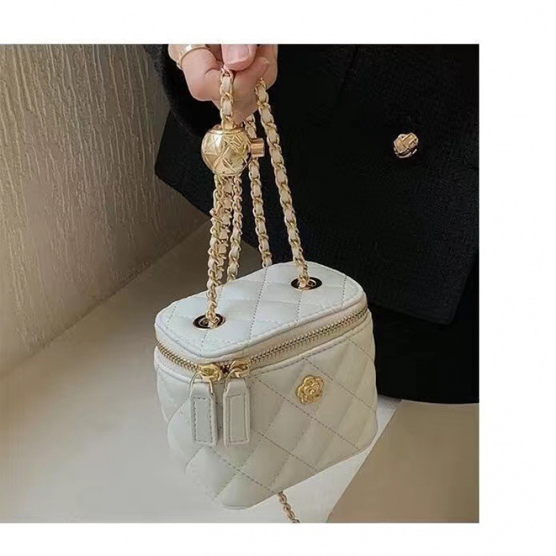 Secret Garden Camellia Lingge Chain Box Small 2024 Nieuwe One Shoulder Crossbody Bag Populair Dit Jaar_voghion.com
