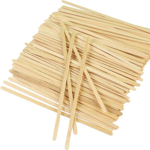Wooden coffee stirrer beverage mixer, milk tea jam stirrer, solid wood honey milk stirrer