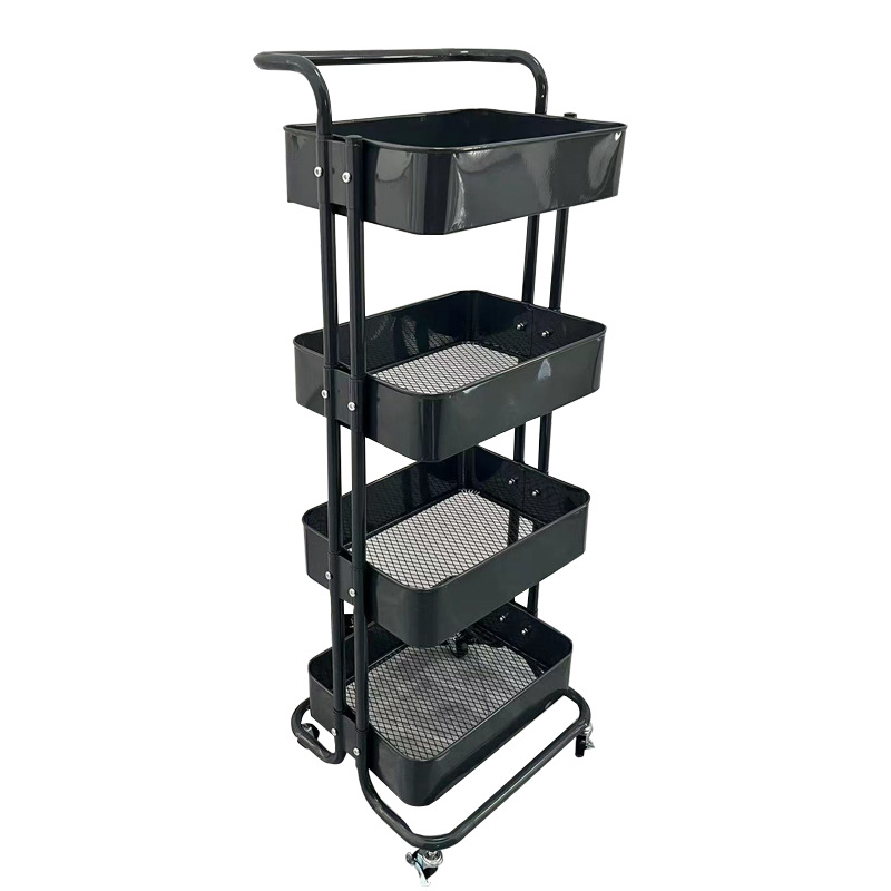 家庭用カート棚キッチン床置き多層スナック収納棚浴室トイレ大型収納棚