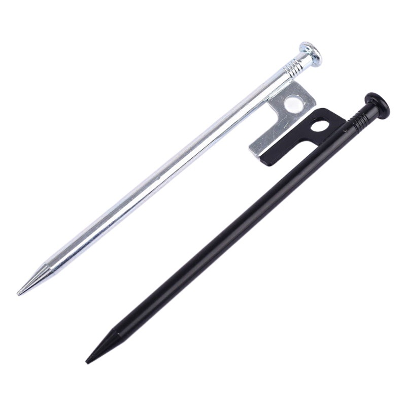 Outdoor tent nail unilateral welding nail camping ground nail canopy tent accessories ground nail beach snow fixed camp nail