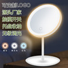 LED fill light for elementary school students with light, handheld folding mirror