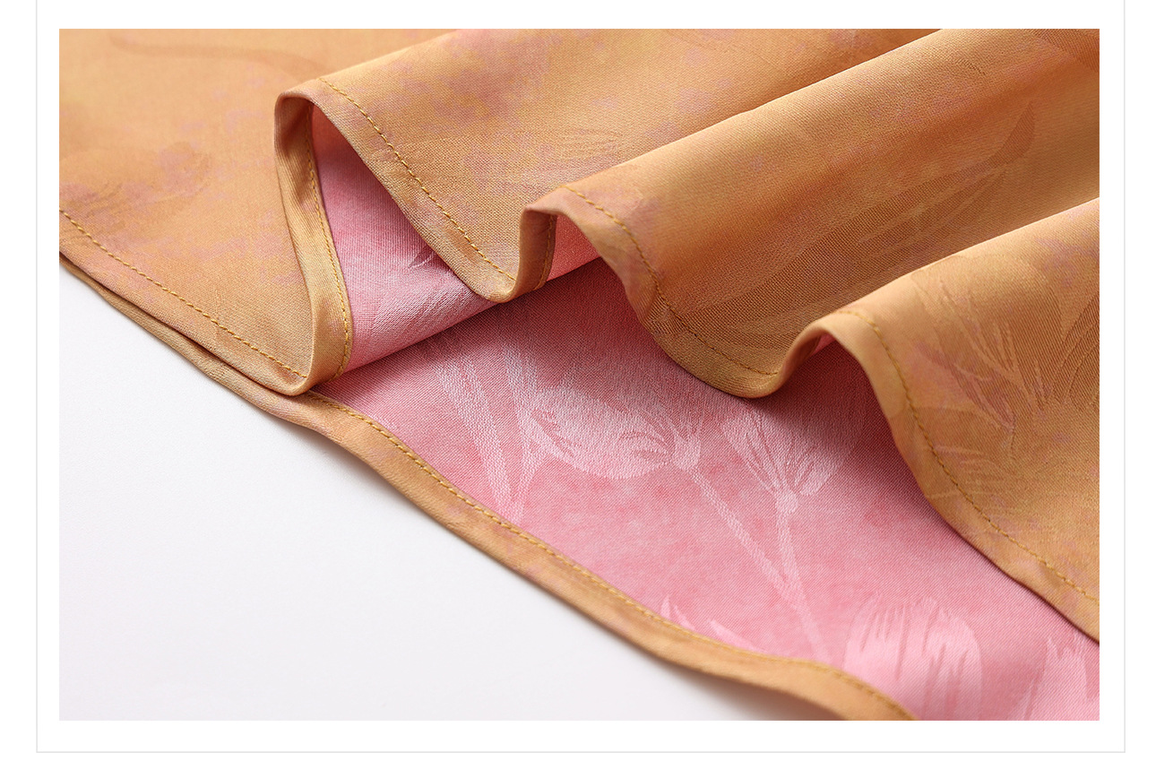 Bộ trang phục hai mảnh phong cách Trung Quốc mới – Áo vest cổ đứng thêu tay kết hợp chân váy đuôi cá — Váy nửa, Áo gilê chi tiết 31
