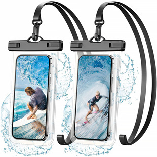 Cross-border hot sale PVC full transparent mobile phone waterproof bag swimming waterproof mobile phone bag spot touch screen waterproof case wholesale