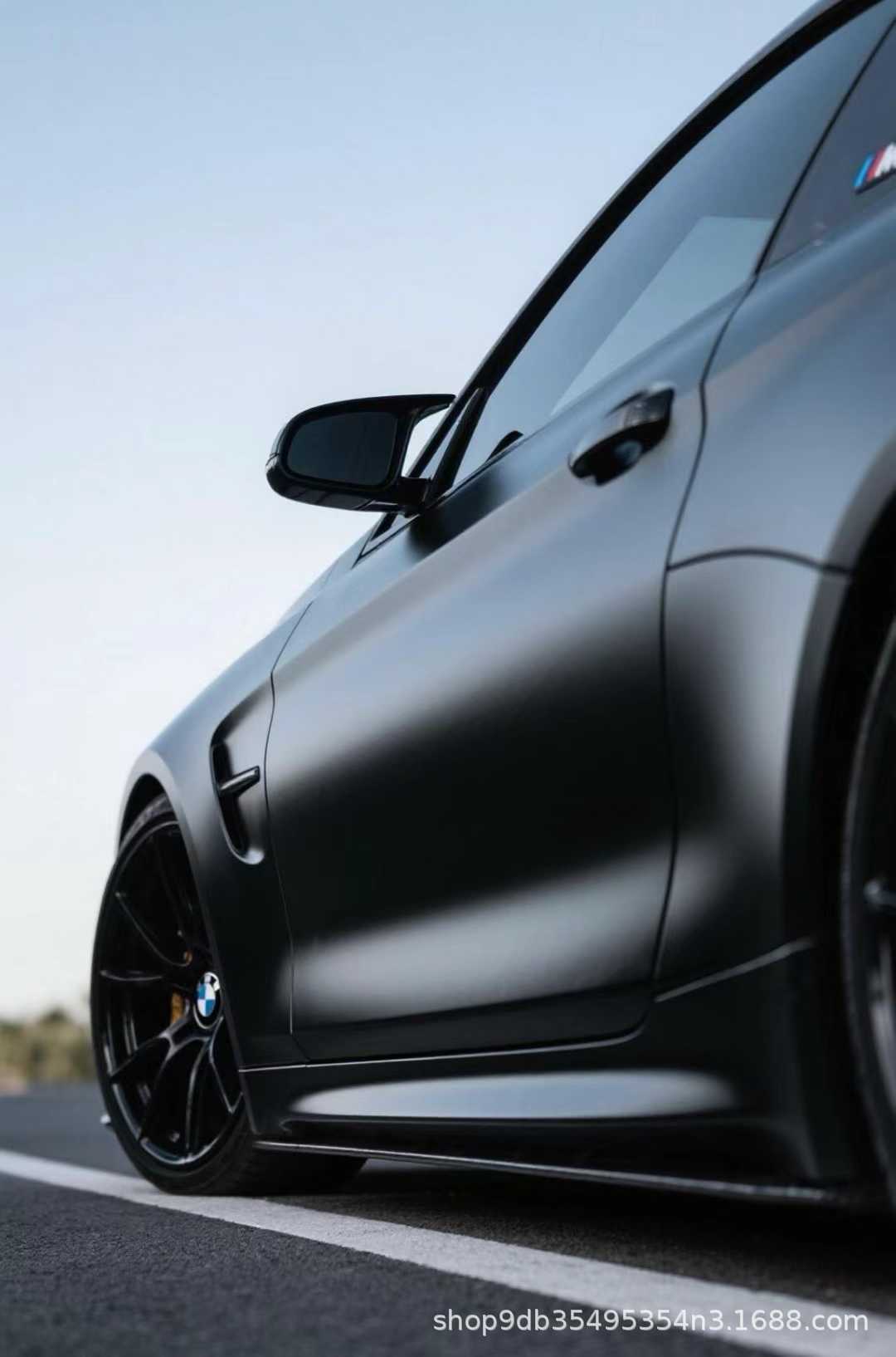 Factory Direct Sales Tpu Satin Ceramic Black Color Car Wrap Protective Film for Full Car Color Change and Car Paint Protection Film
