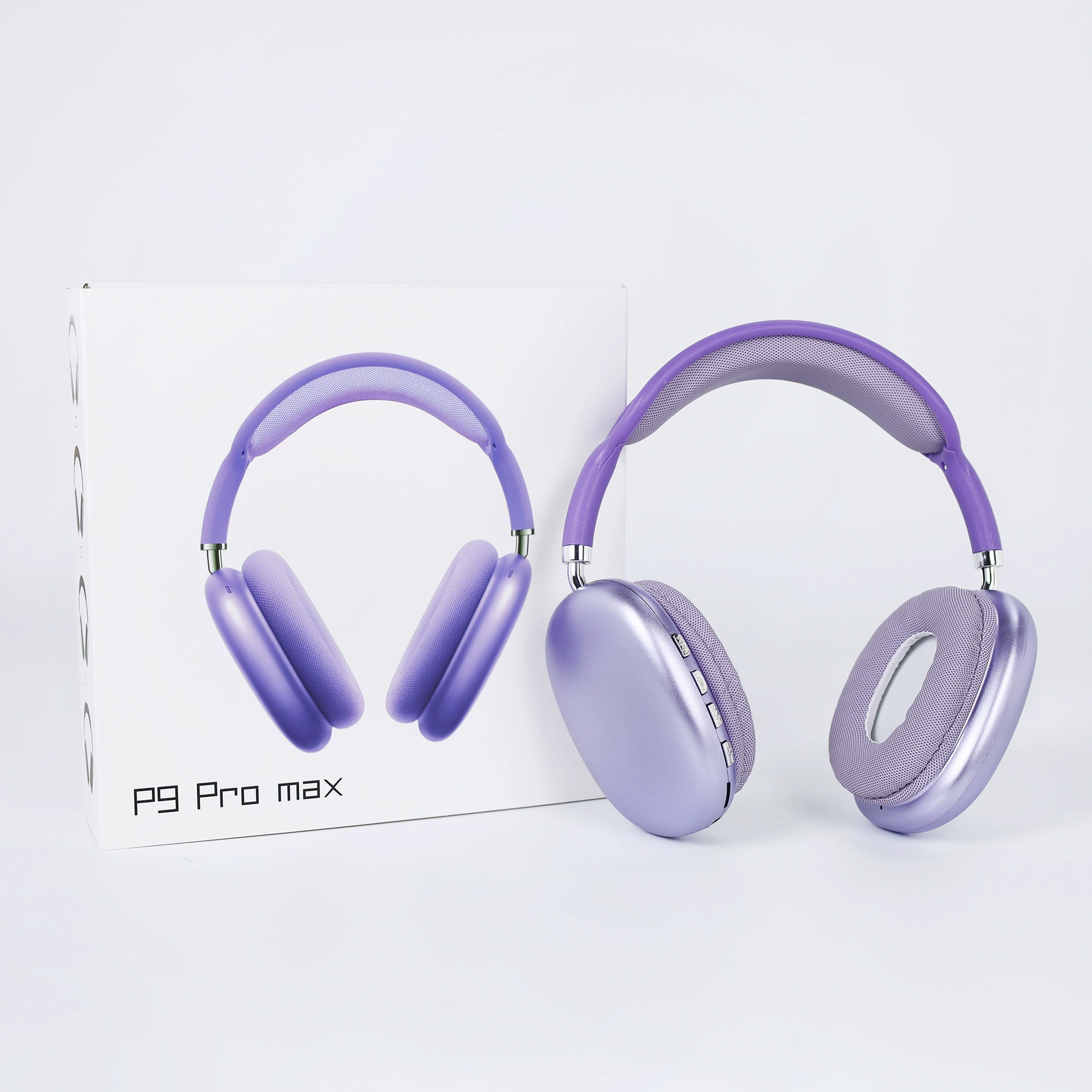 Беспроводные накладные наушники P9 Pro Max, ANC, 360° пространственный звук, 120 ч аккумулятор