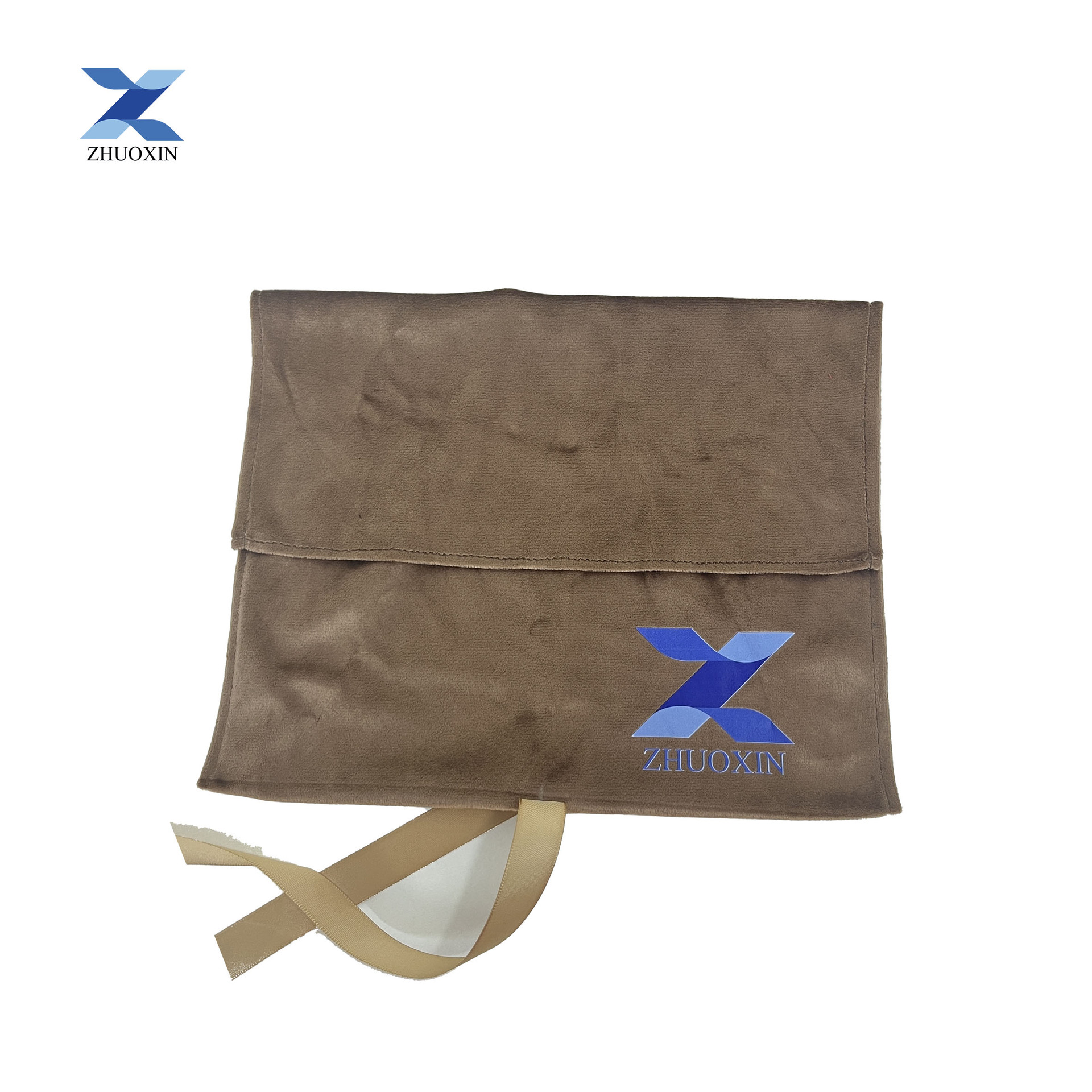 커피 색상; 25*30cm; 벨벳