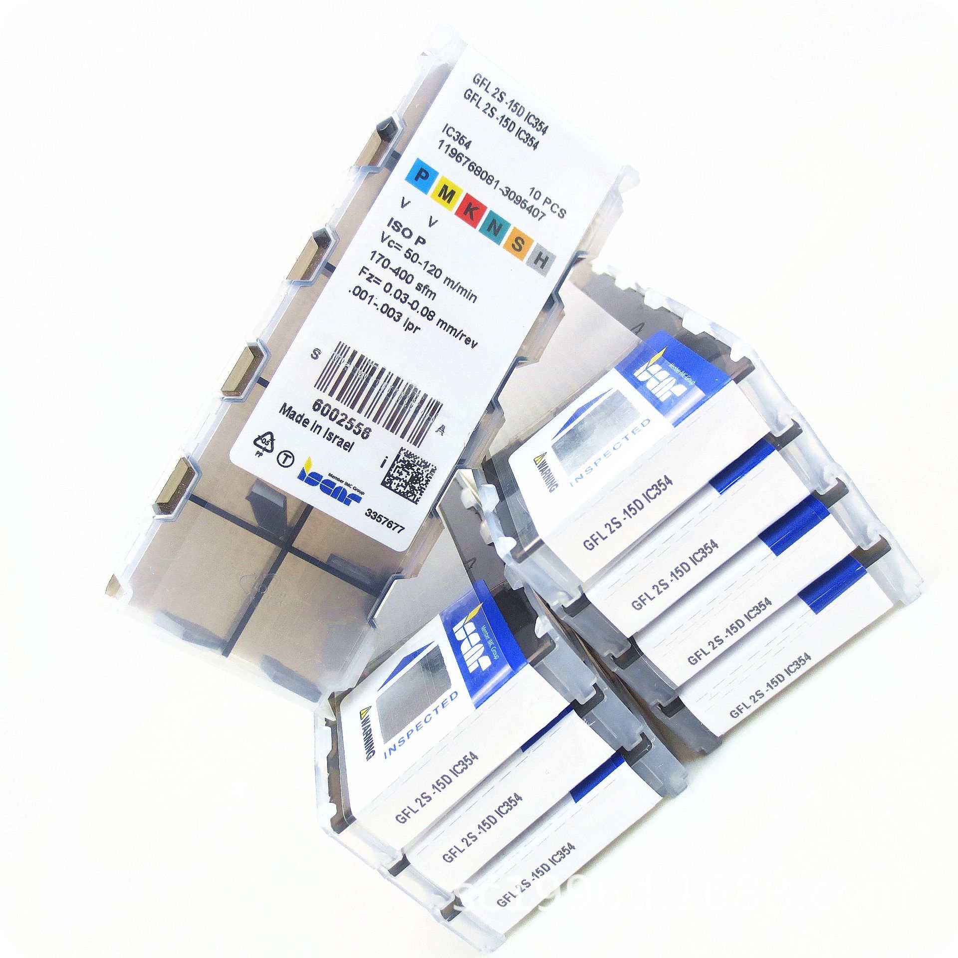 伊斯卡槽刀片/ISCAR切断刀片/偏头切刀片：GFL2S-15D IC354