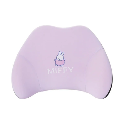 Seat cushion, seat cover Cushion Cartoon Printed Honeycomb - ice-silk-memory-foam-miffy-lumbar-support-purple