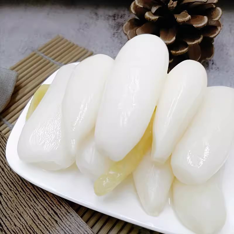 食いしん坊の大根の頭にピーマンを入れます。|undefined