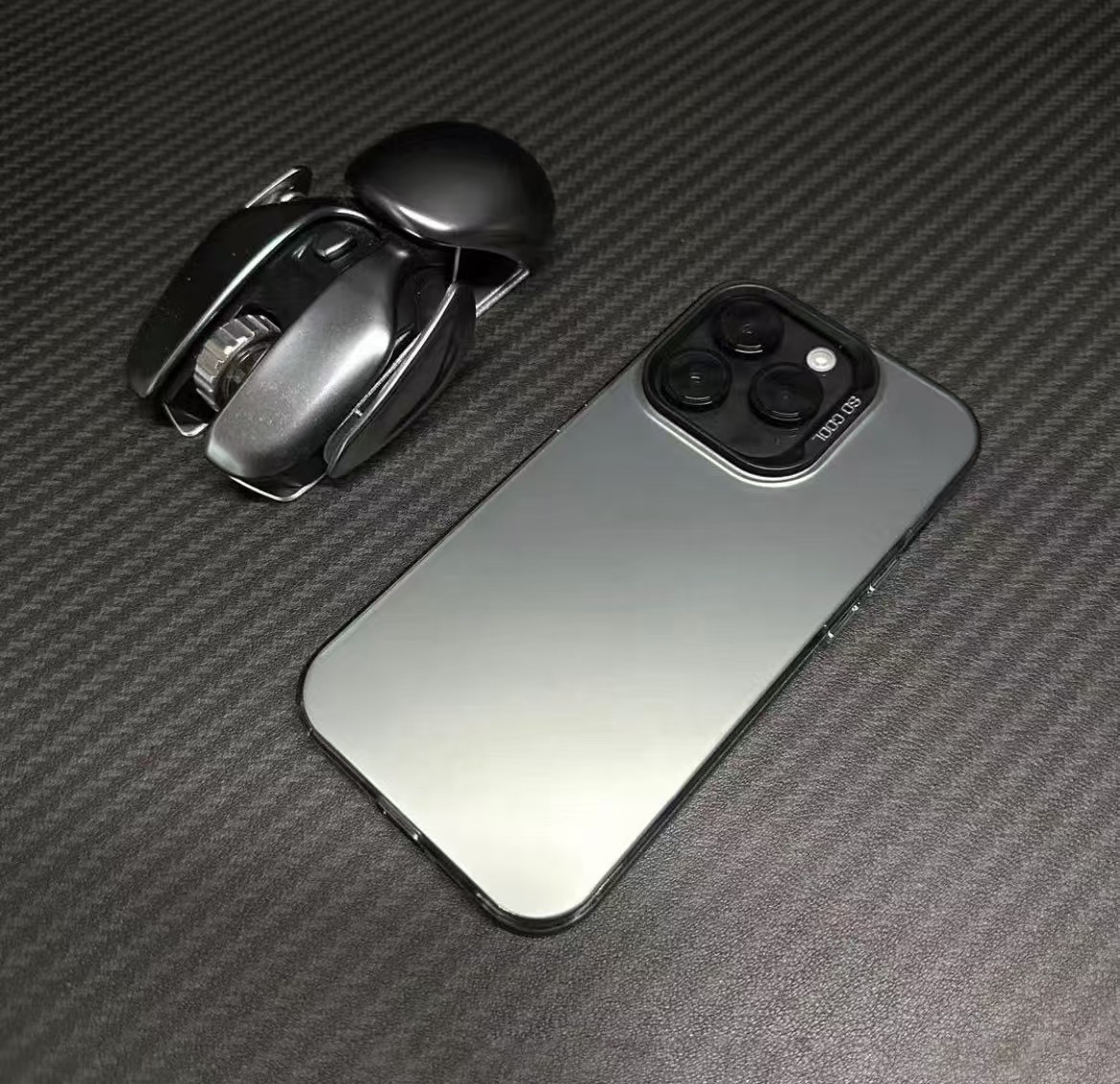 Funda para teléfono iphone16 simple y aplicable Apple 15promax color sólido 14 anti-caída 13pro mate 12 personalidad