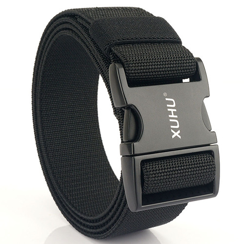 XUHU38 aluminum alloy buckle tactical men's belt training tactical belt multi-functional nylon outdoor training belt
