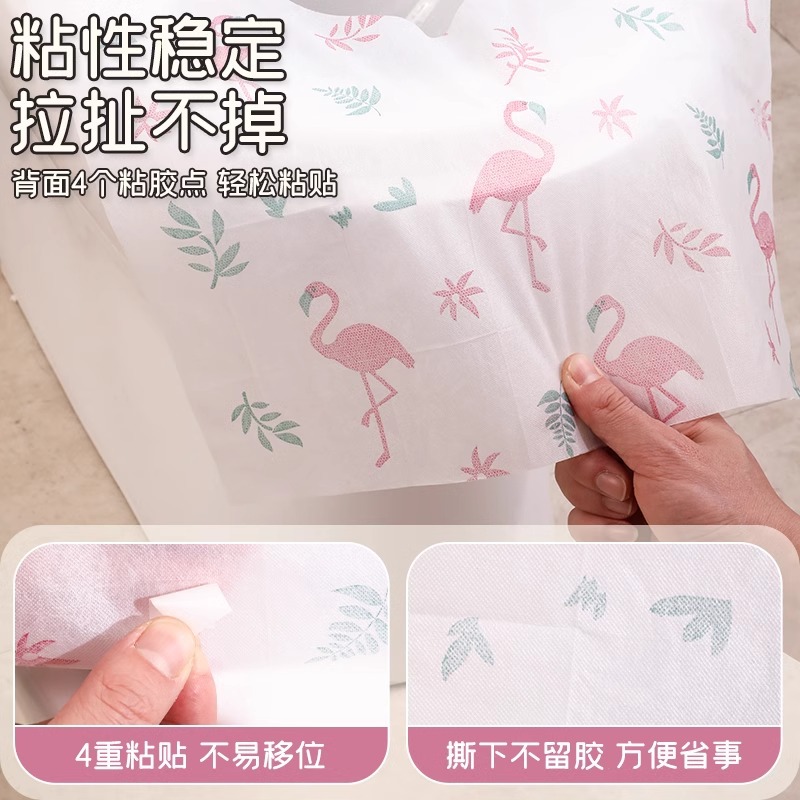 Disposable waterproof handheld toilet for traveling for young mother